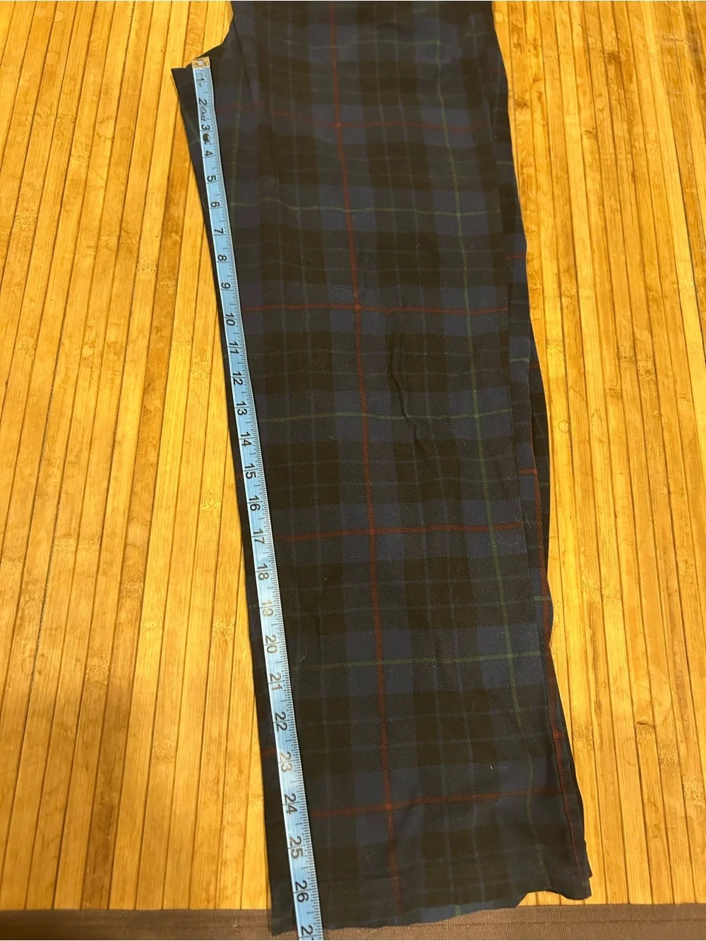 Nautica Cozy M Blue Black Red Plaid Striped Pajama Old Money Inspired PJ Bottoms